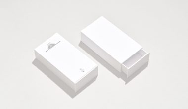 two white packages