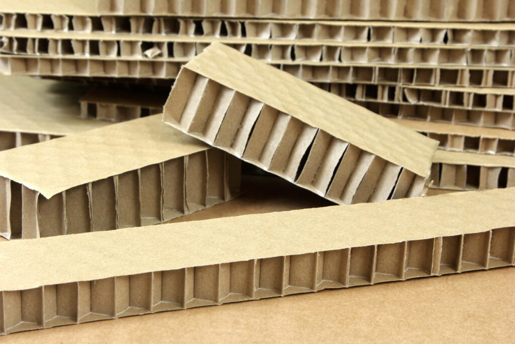 corrugated honeycomb cardboard inserts