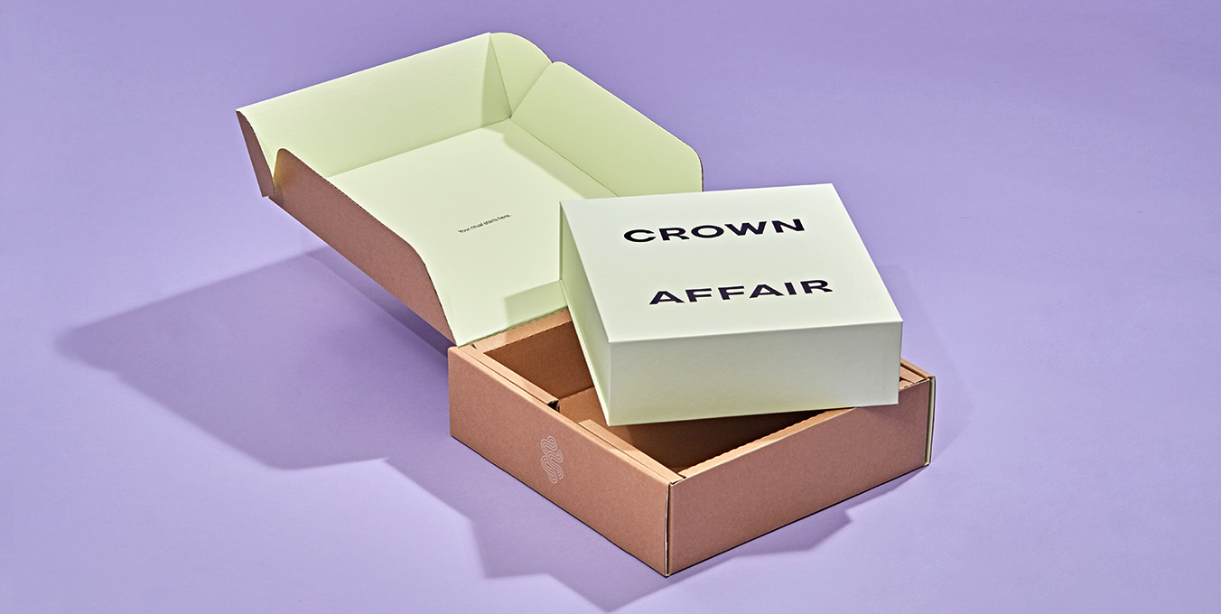Package designed for Crown Affairs