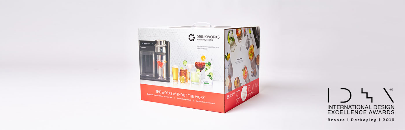 Drinkworks Packaging that Won the International Design Excellence Awards