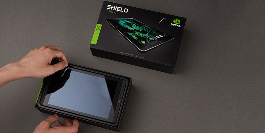Nvidia Package with Tablet inside