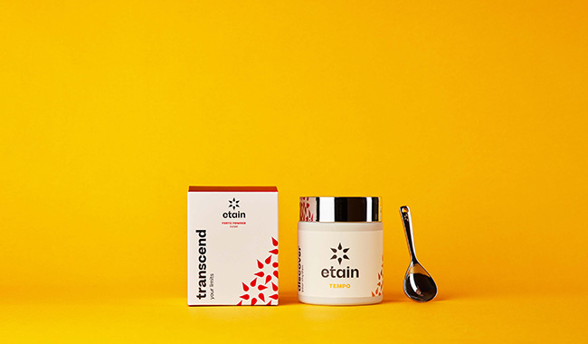 custom vitamin packaging designed by Zenpack for Etain